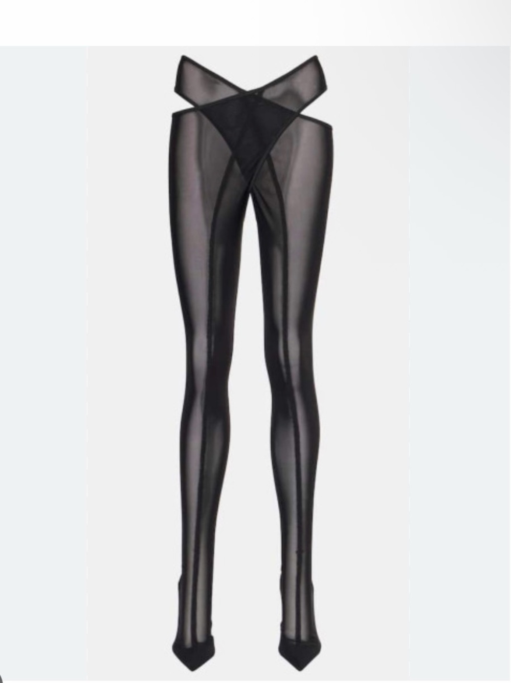 The Attico Cheopissima thigh high 105 boots